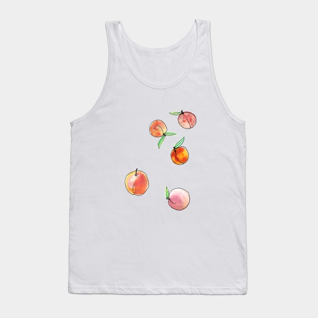 Peaches Tank Top by jennross76